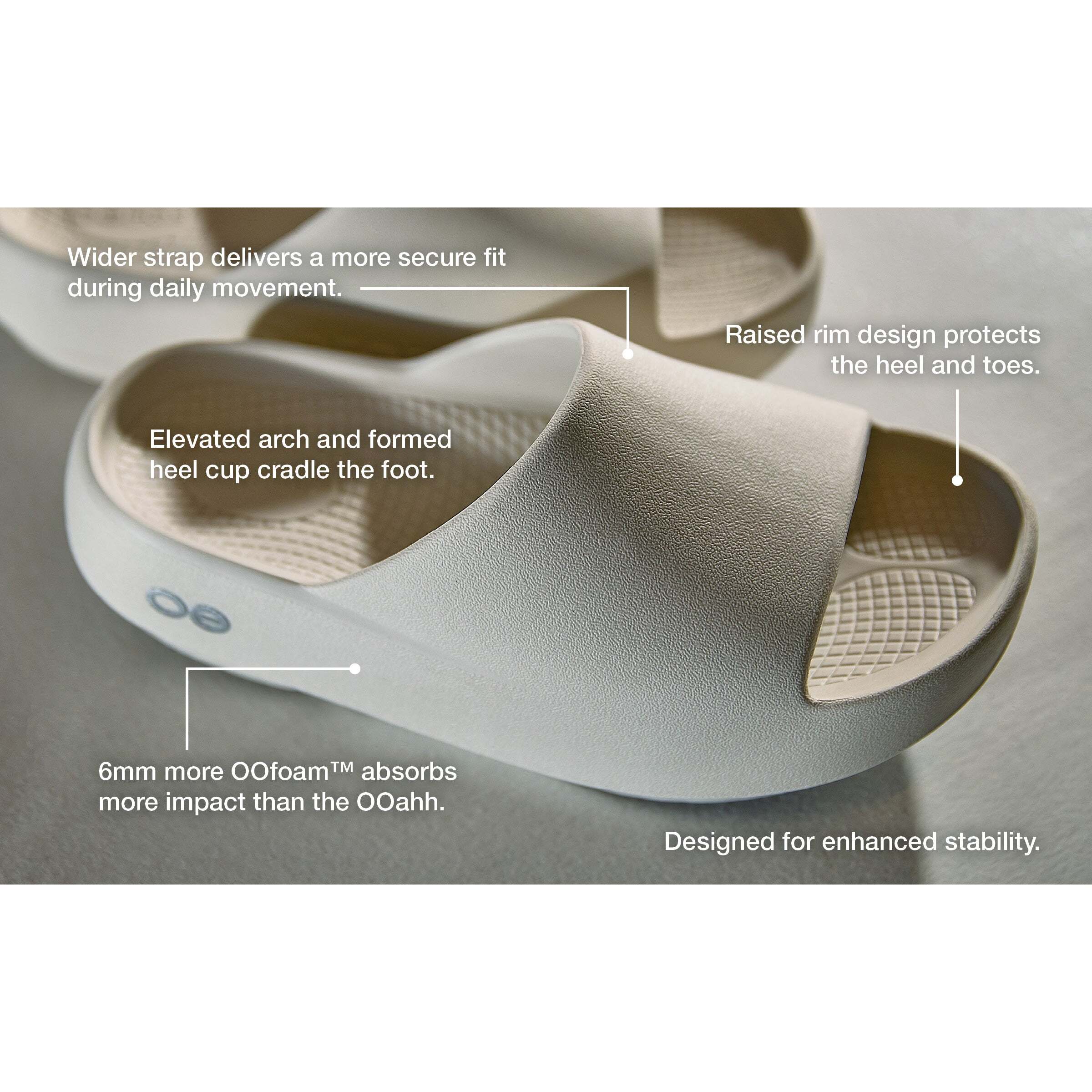Men's Ooahh Plus Slide Sandal - Mint - Image 3