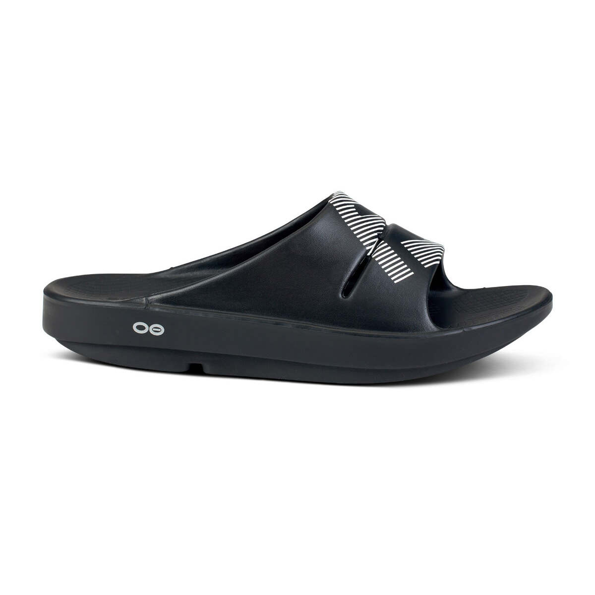 Fj X Oofos Men's Ooahh Sport Slide Sandal - Black - Image 2