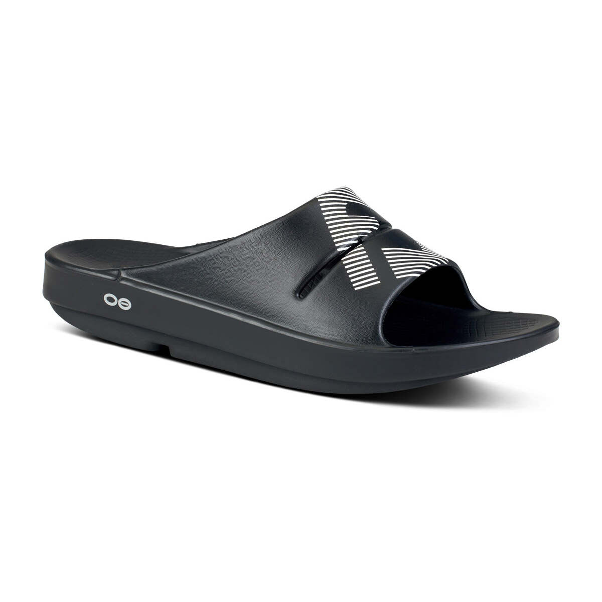 Fj X Oofos Men's Ooahh Sport Slide Sandal - Black