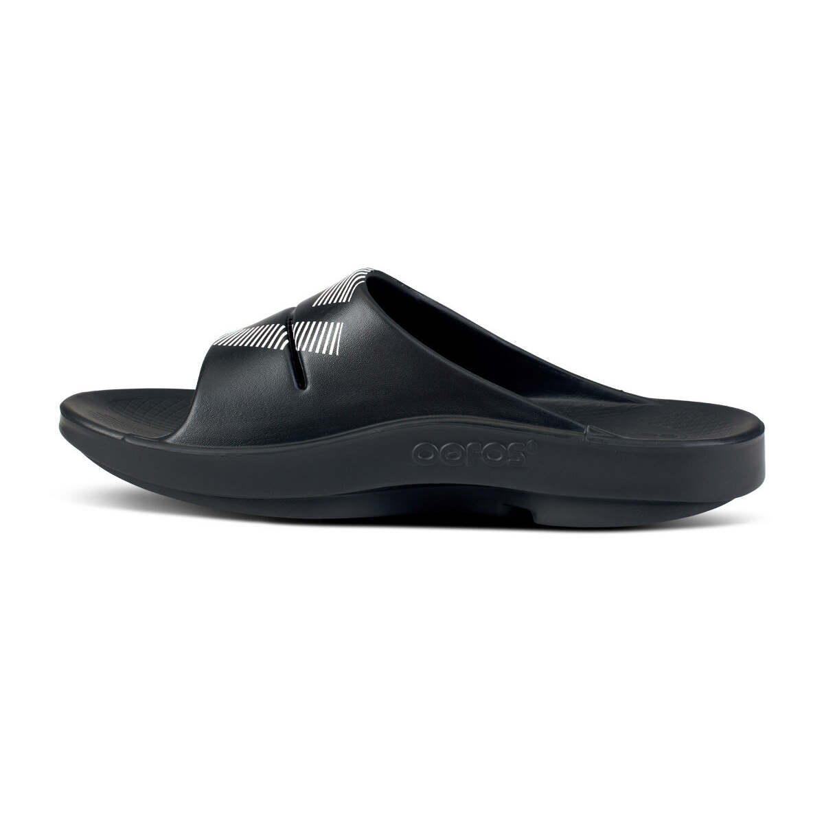 Fj X Oofos Men's Ooahh Sport Slide Sandal - Black - Image 4