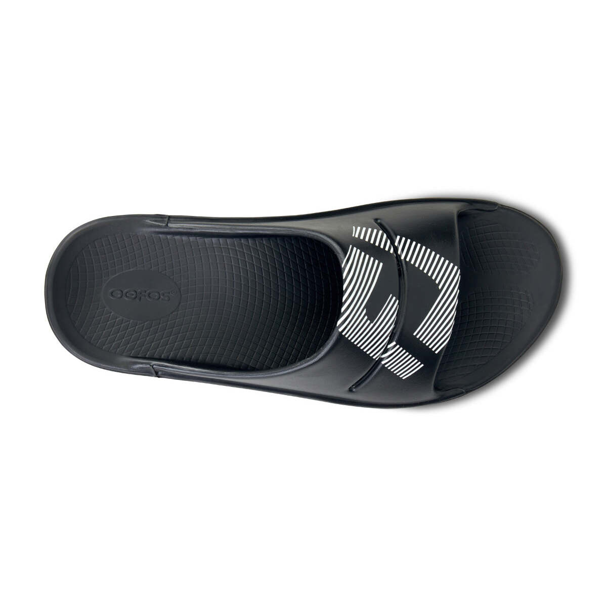 Fj X Oofos Men's Ooahh Sport Slide Sandal - Black - Image 6