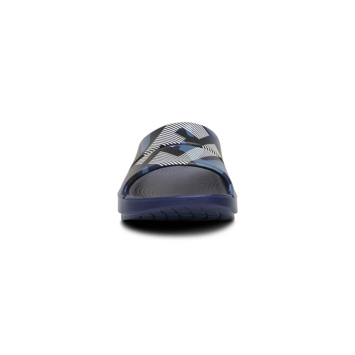 Fj X Oofos Men's Ooahh Sport Slide Sandal - Navy Camo - Image 3