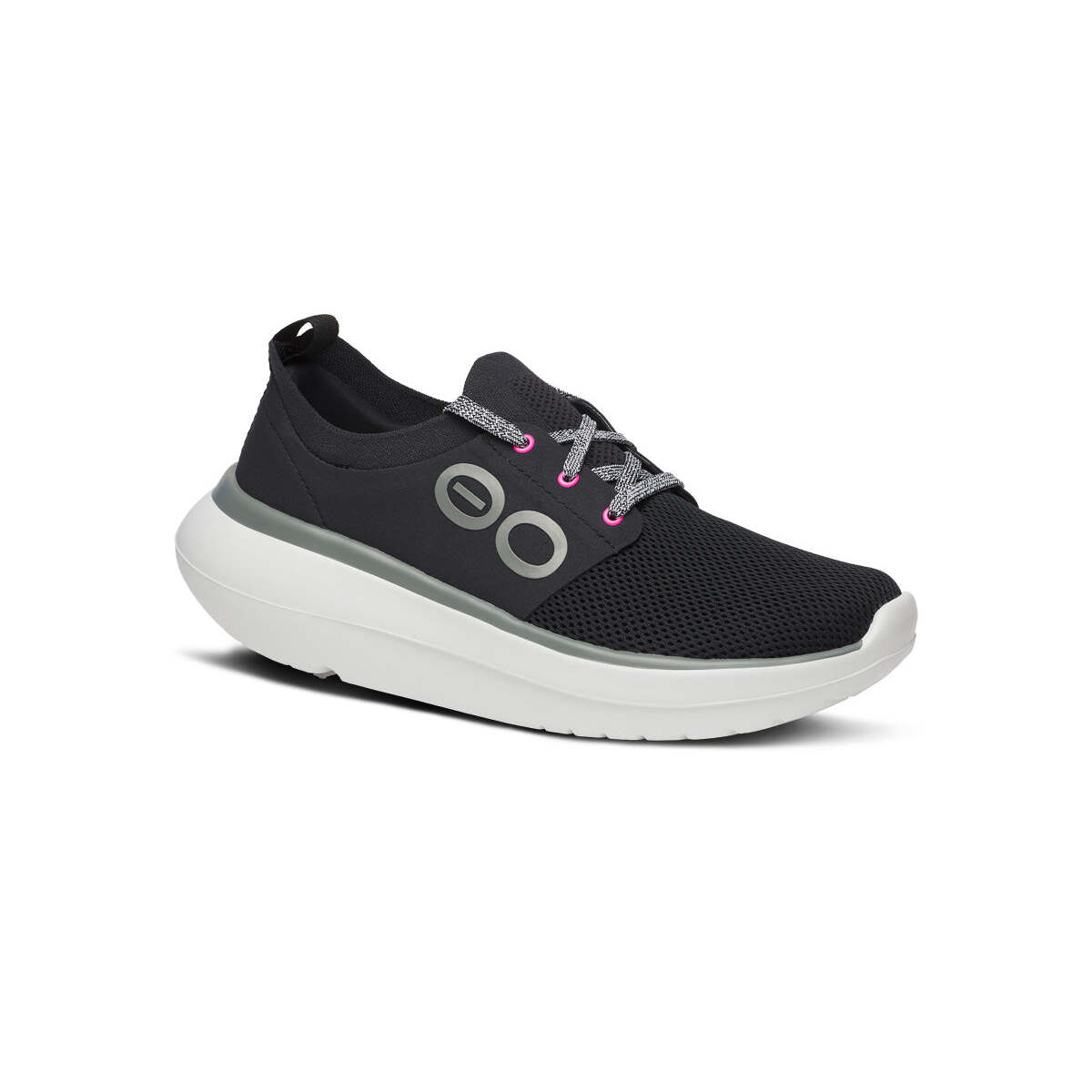 Women's Oomy Stride - White Black