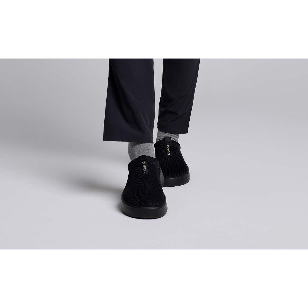Women's Oocoozie Sport Mule - Black - Image 9