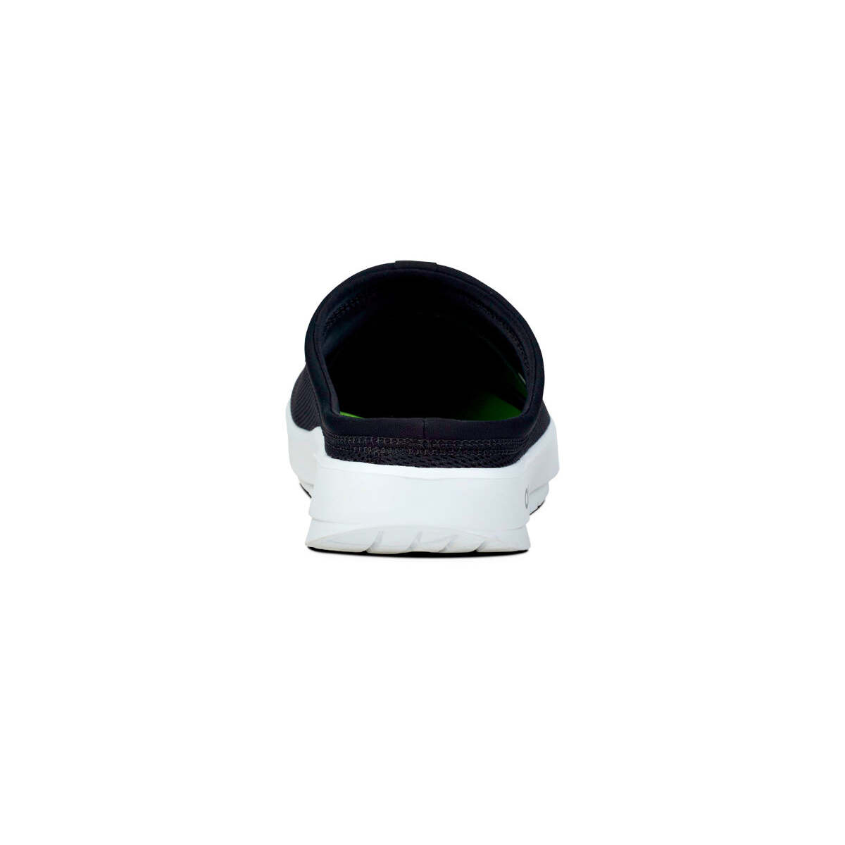Men's Oocoozie Sport Mule - White Black - Image 5