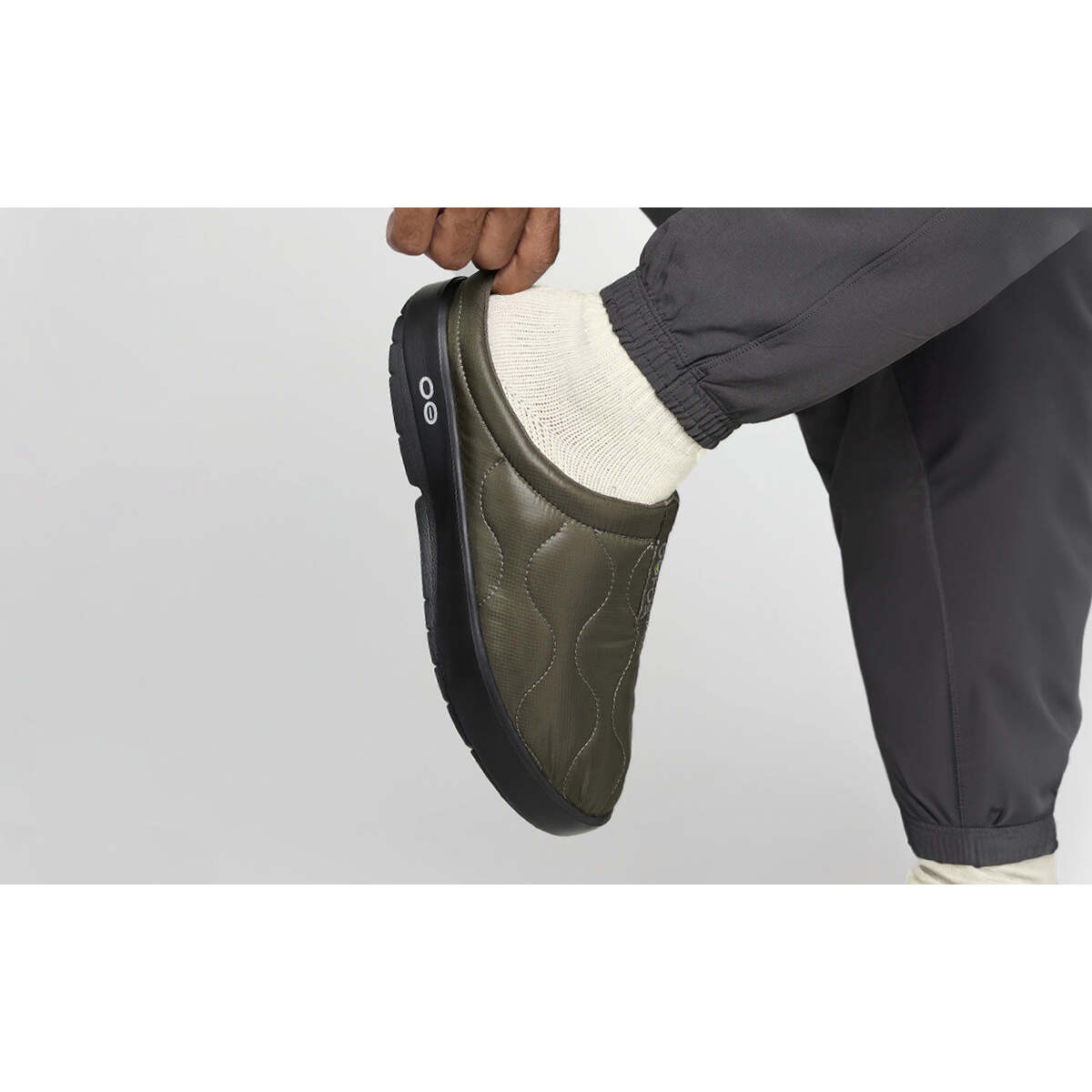 Men's Oocoozie Thermo Mule - Alpine Moss - Image 8