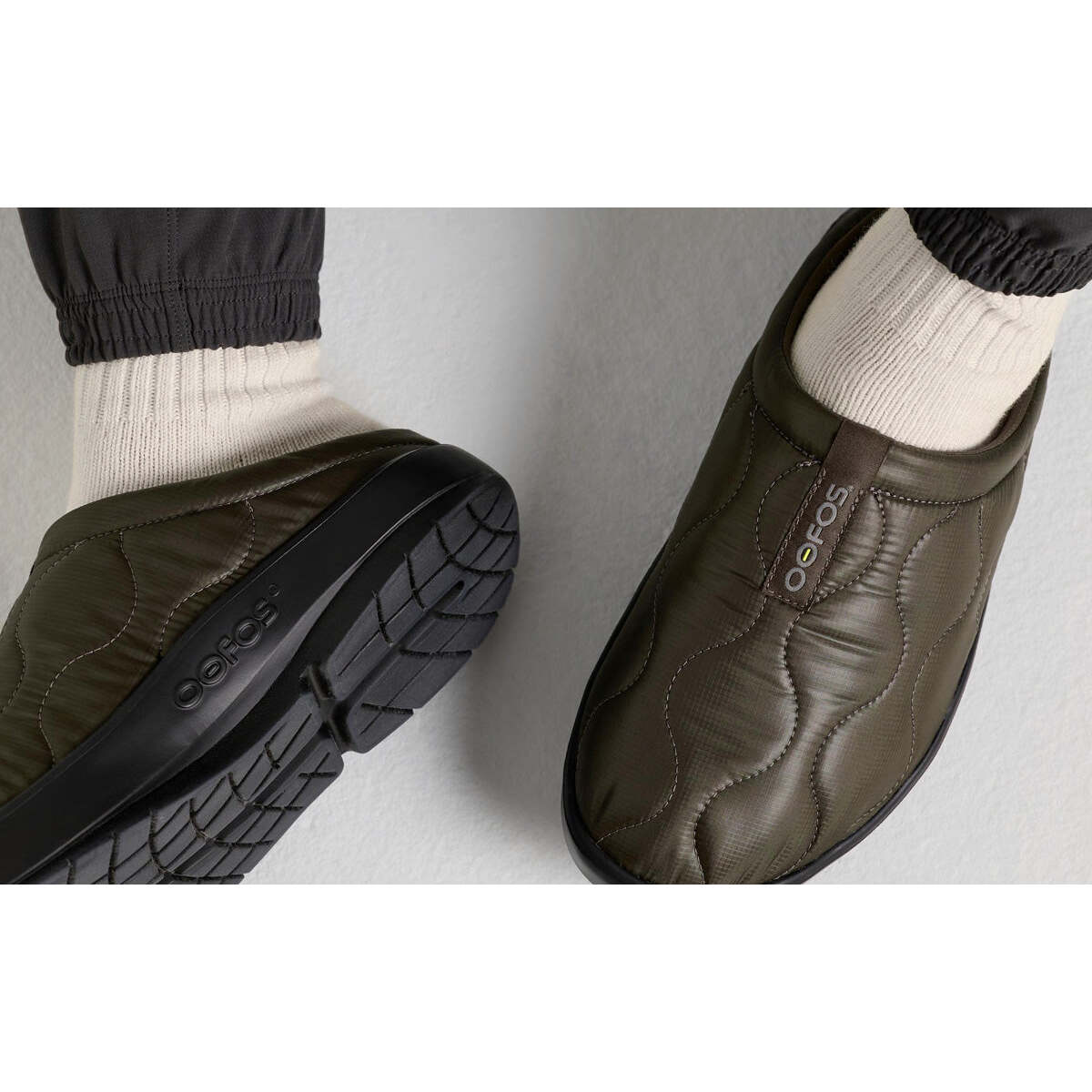 Men's Oocoozie Thermo Mule - Alpine Moss - Image 9