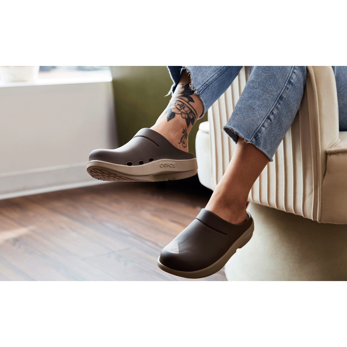 Women's Oocloog Stacked Clog - Portobello - Image 10