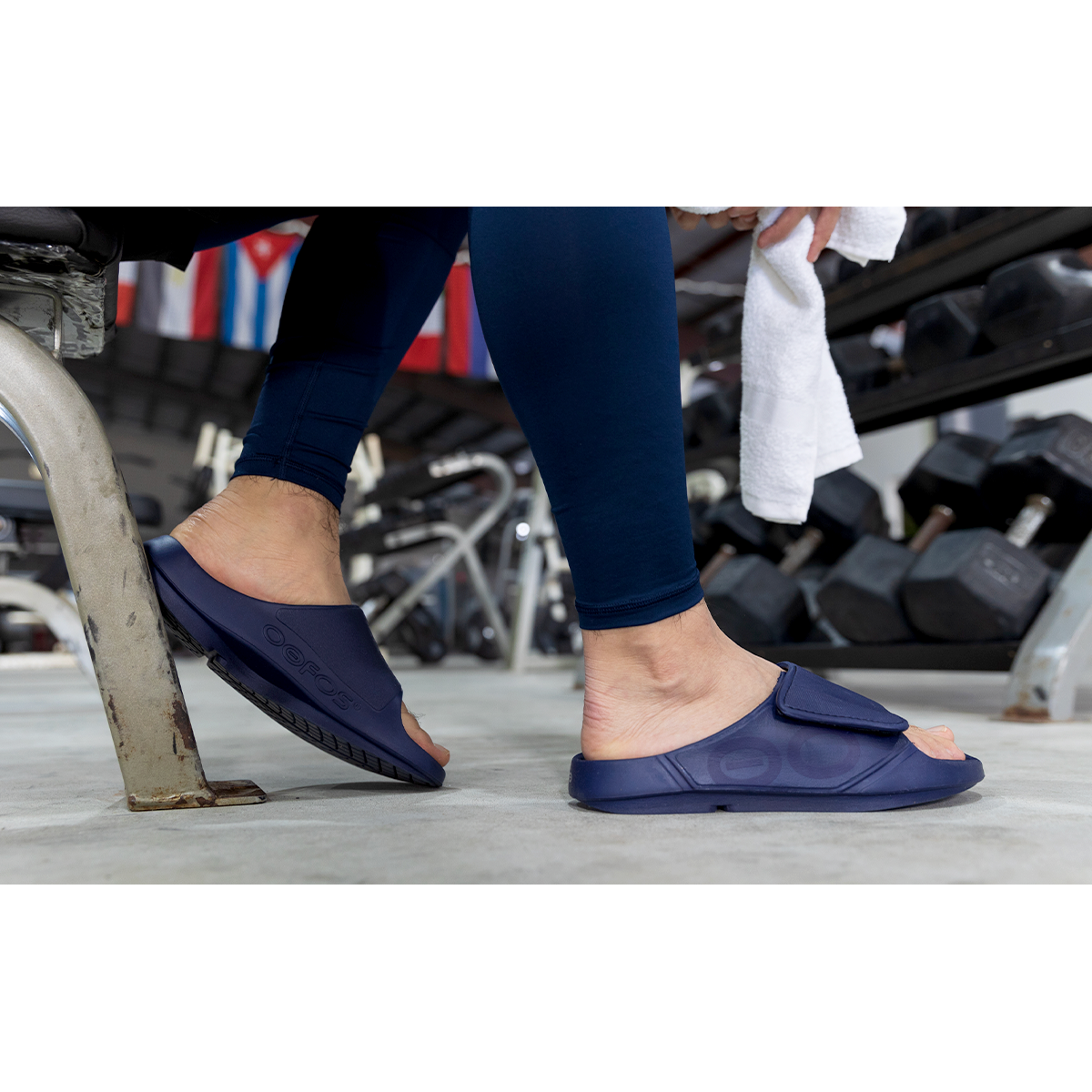 Men's Ooahh Sport Flex Sandal - Navy - Image 10