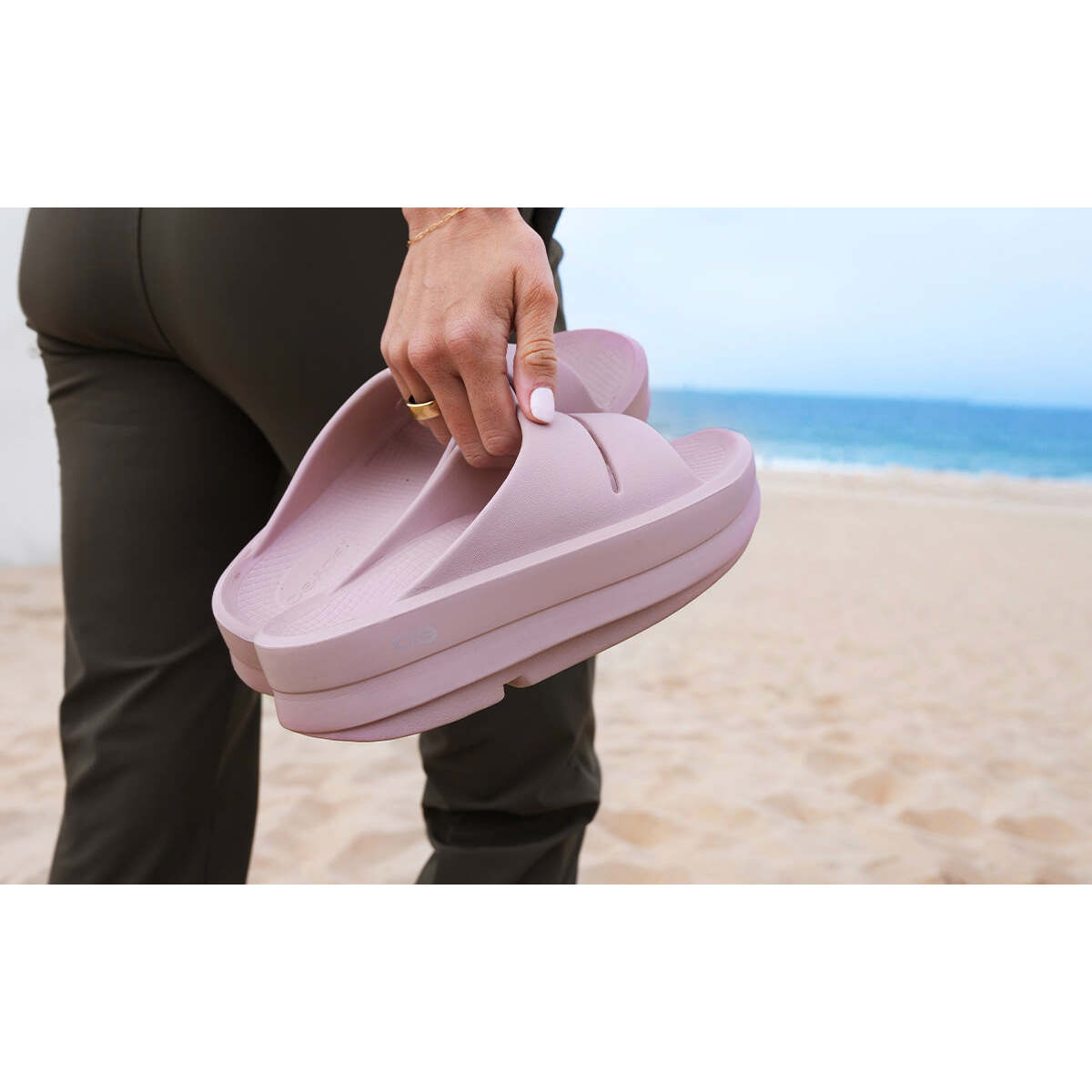 Women's Oomega Ooahh Sandal - Stardust - Image 8