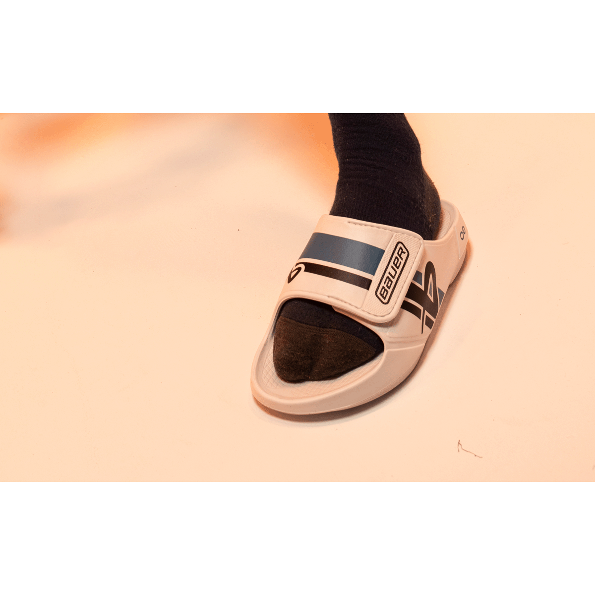 Men's Ooahh Sport Flex Sandal – White - Image 3
